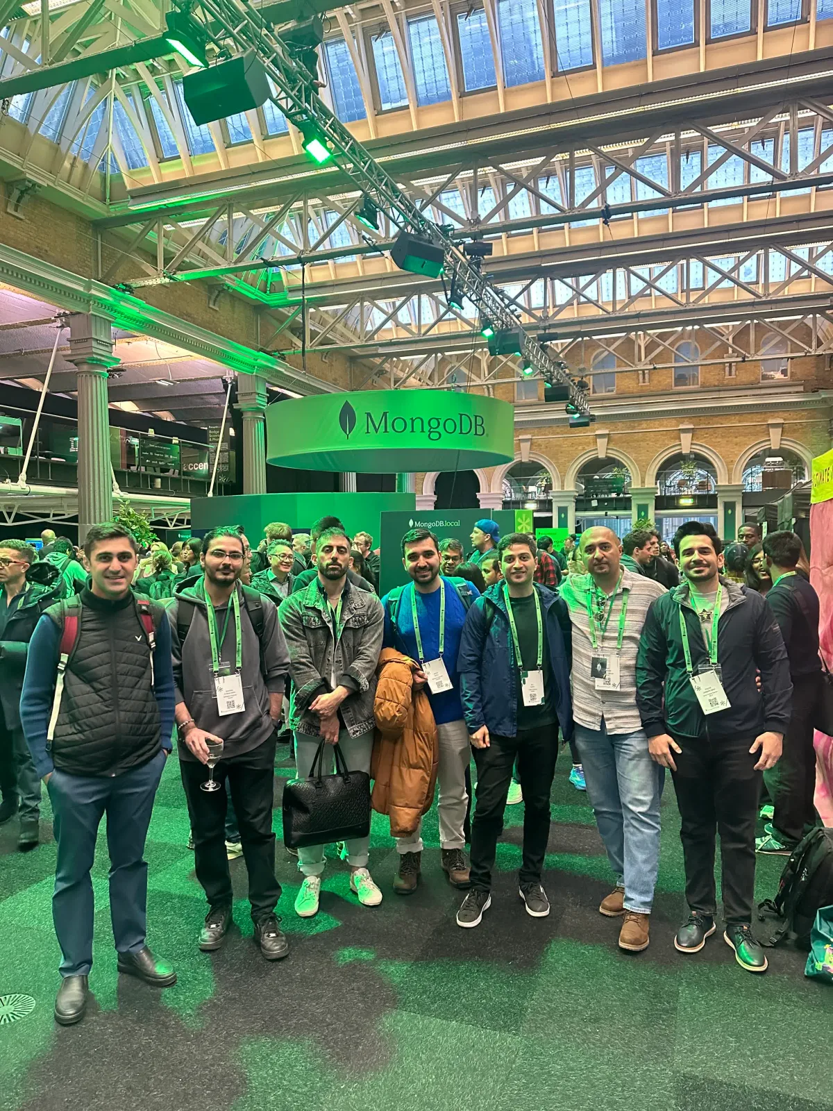 The MongoDB.local London 2025 team and attendees
