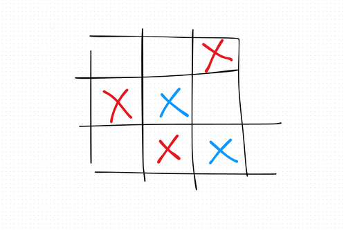 X/O or Tic Tac Toe Game