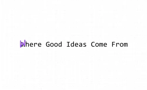 My Journey Through "Where Good Ideas Come From"
