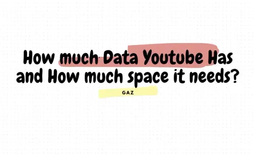 How Much Data YouTube Has and How Much Space It Needs