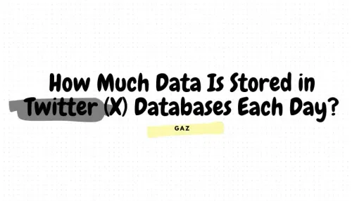 How Much Data Is Stored in Twitter (X) Databases Each Day?